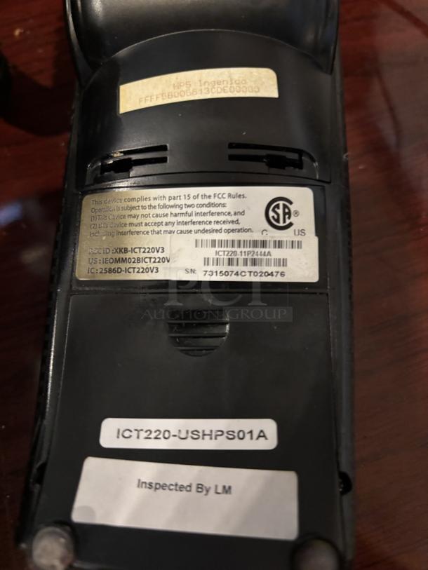 Ingenico Credit Card Reader, Model # E3 Secure.Com - Image 2 of 3
