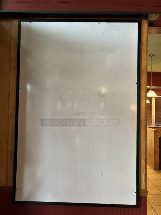 Giant Erase Board and Menu Holder, 71x48