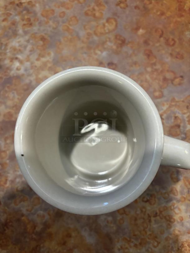 Lot of White Coffee Mugs, 8 oz - Image 3 of 4