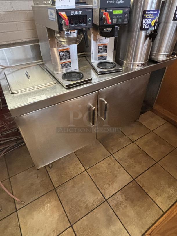 2 Door Cooler, with cooling Sink, with Electricity, Excellent Condition 60x28x42 - Image 1 of 4