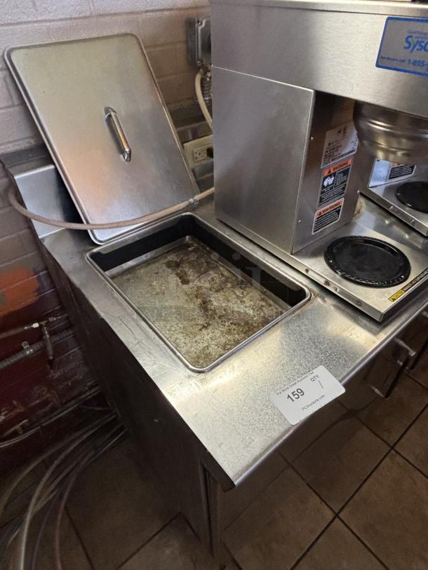 2 Door Cooler, with cooling Sink, with Electricity, Excellent Condition 60x28x42 - Image 3 of 4