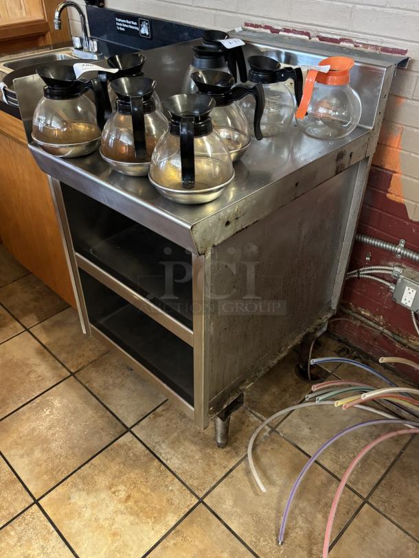 Utility Stand, 2 Shelves, Metal, Excellent Condition 22x28x42 - Image 2 of 2