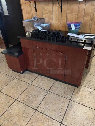 Beautiful Wood Cabinet with plenty of Storage 67x30x34, Excellent Condition