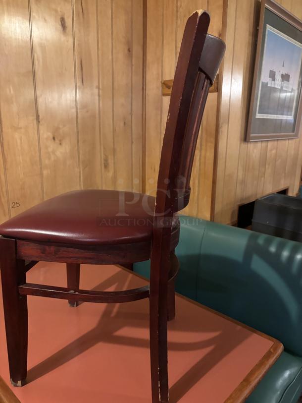 Maroon Top Chairs
4xBid - Image 3 of 3