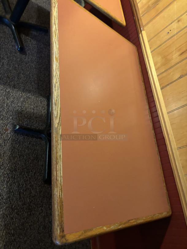 Coral Top Tables, Not attached to Wall - Image 2 of 2