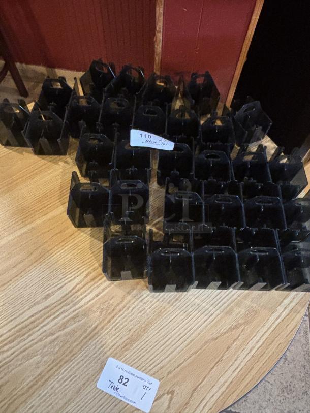 Lot of Jelly Packet Holders, 28, plastic, black in color - Image 3 of 3