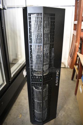 BRAND NEW SCRATCH AND DENT! Boltic 6871510BPC 42" Black Powder Coat Air Curtain with Plunger Door Switch. 120 Volts, 1 Phase.