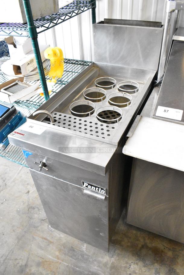 Pantin PC11 Stainless Steel Commercial Floor Style Natural Gas Powered Pasta Cooker. 70,000 BTU. - Image 3 of 9