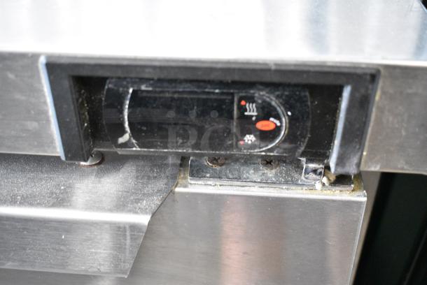 Continental SW72 Stainless Steel Commercial 3 Door Undercounter Cooler on Commercial Casters. 115 Volts, 1 Phase. Tested and Working! - Image 4 of 10