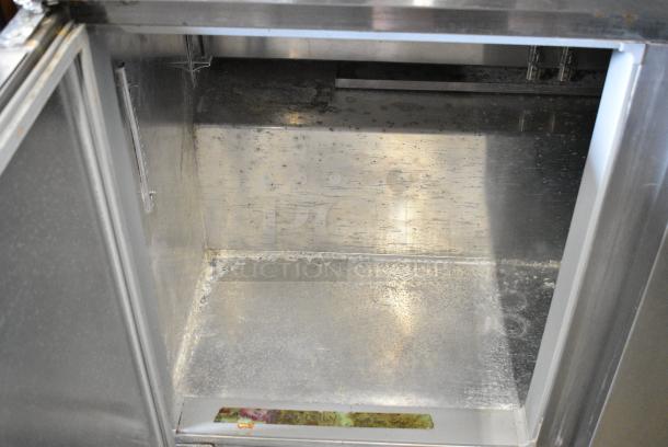 Continental SW72 Stainless Steel Commercial 3 Door Undercounter Cooler on Commercial Casters. 115 Volts, 1 Phase. Tested and Working! - Image 5 of 10