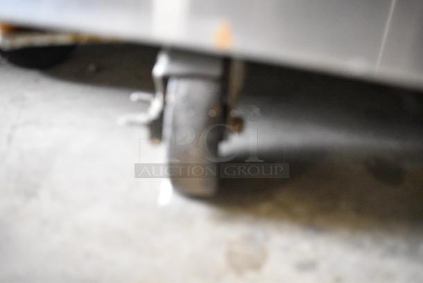 Continental SW72 Stainless Steel Commercial 3 Door Undercounter Cooler on Commercial Casters. 115 Volts, 1 Phase. Tested and Working! - Image 8 of 10