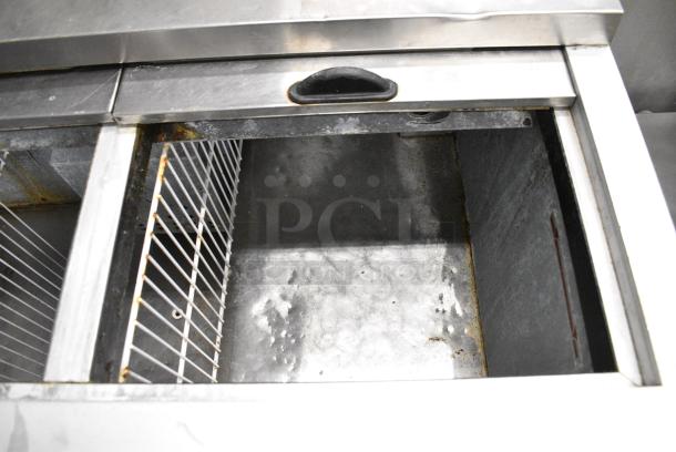 Fogel Froster-B-50-US Stainless Steel Commercial Back Bar Bottle Cooler w/ 2 Sliding Lids. 115 Volts, 1 Phase. Tested and Working! - Image 5 of 7