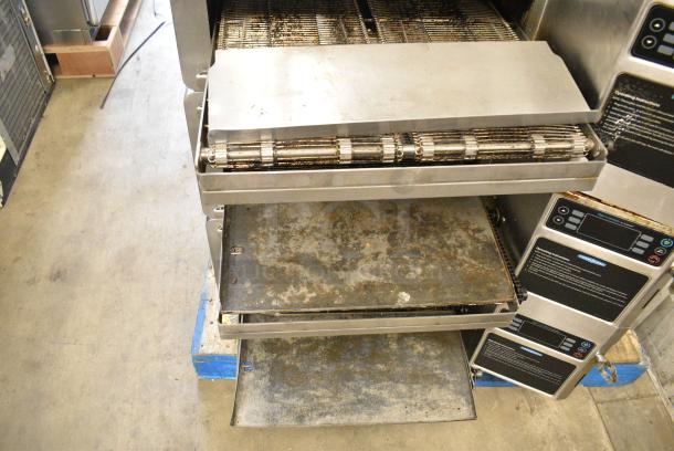 3 2017 Turbochef HhC2020 Stainless Steel Commercial Electric Powered Rapid Cook Conveyor Oven w/ Stand on Commercial Casters. 208/240 Volts, 3 Phase. 3 Times Your Bid! - Image 6 of 11