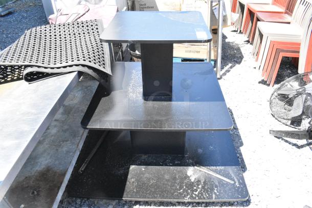 Metal 3 Tier Display. - Image 1 of 3
