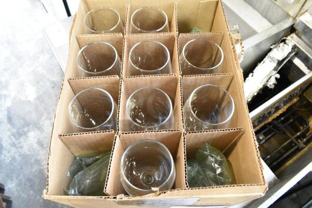 BRAND NEW SCRATCH AND DENT! Box of 9 Acopa 5535316 Select Flora 16 oz. Customizable Wine Glass - 12/Case - Image 4 of 4