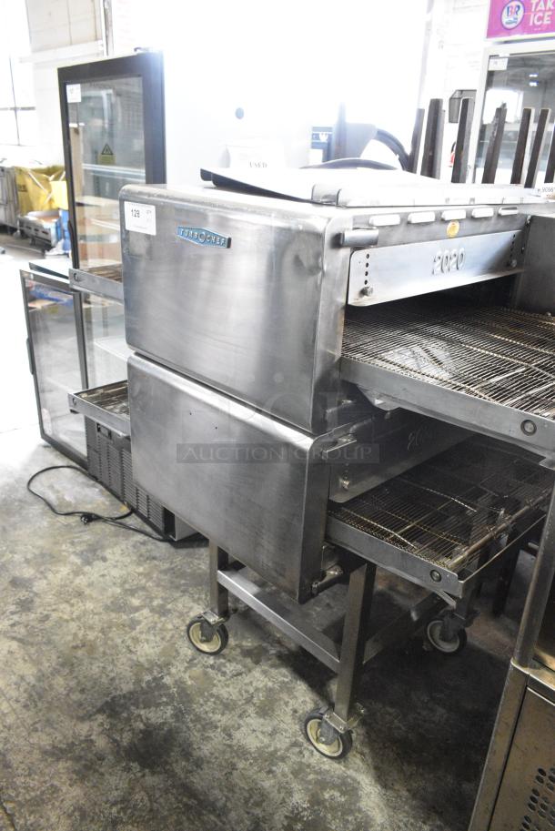 2 2017 Turbochef HhC2020 Stainless Steel Commercial Electric Powered Conveyor Rapid Cook Oven on Commercial Casters. 208/240 Volts, 3 Phase. 2 Times Your Bid! - Image 1 of 9