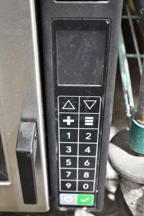 BRAND NEW SCRATCH AND DENT! 2025 Amana RC17S2 Heavy Duty Stainless Steel Commercial Microwave Oven with Push Button Controls. 208/240 Volts, 1 Phase. - Image 3 of 7