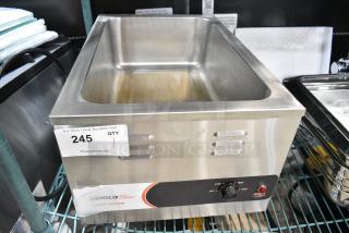 BRAND NEW SCRATCH AND DENT! 2024 Nemco 6055A-CW 12" x 20" Countertop Food Cooker / Warmer. 120 Volts, 1 Phase. Tested and Working!