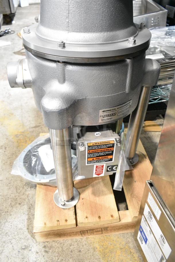 BRAND NEW SCRATCH AND DENT! Hobart FD4/500-1 Commercial Garbage Disposer - 5 hp, 208-230/460 Volts. - Image 8 of 9
