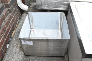 BRAND NEW SCRATCH AND DENT! Stainless Steel Drop In Bay