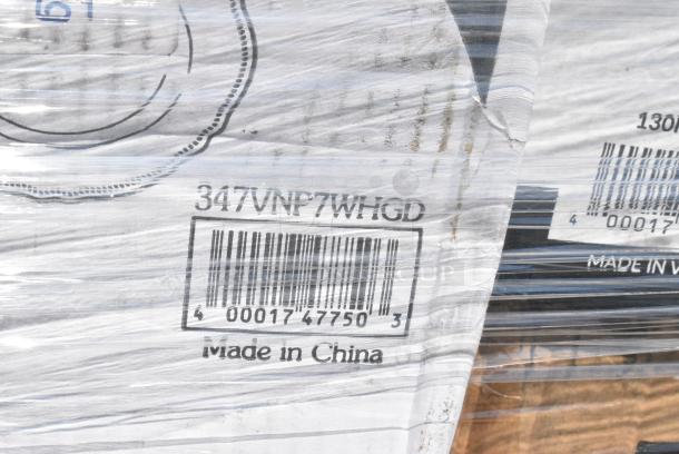 32 BRAND NEW SCRATCH AND DENT! Items Including 130WBKSSPOONH Choice Black Heavy Weight Wrapped Polystyrene Plastic Soup Spoon - 1,000/Case, 130BFORKWP Choice Individually Wrapped Medium Weight Black Polypropylene Plastic Fork - 1,000/Case, 347VNP7WHGD Visions 7 1/2" White Round Plastic Plate with Gold Vintage Rim - 120/Case, 130HPPWRBF Choice Black Heavy Weight Wrapped Polypropylene Plastic Fork - 1,000/Case, 612P527 Choice 7" Clear Round Plastic Dome Lid - 500/Case, 130BFORKWP Choice Individually Wrapped Medium Weight Black Polypropylene Plastic Fork - 1,000/Case, 500L1020BHT Choice Black Hot Paper Cup Travel Lid with Hinged Tab for 10-24 oz. Standard Cups and 8 oz. Squat Cups - 1,000/Case, 500CC24 Choice Clear PET Customizable Plastic Cold Cup - 24 oz. - 600/Case, 795PTOWHT4 Choice White Microwavable Folded Paper #4 Take-Out Container 7 3/4" x 5 1/2" x 3 1/2" - 160/Case. 32 Times Your Bid! - Image 9 of 15