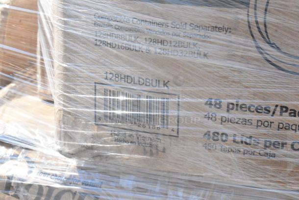 30 BRAND NEW SCRATCH AND DENT! Items Including 500TW7 Choice 7 oz. Translucent Thin Wall Plastic Cold Cup - 2,500/Case, 127P550C Choice 5.5 oz. Clear Plastic Souffle Cup / Portion Cup - 2,500/Case, 127CTE32R Choice TamperSafe 32 oz. Tamper-Resistant, Tamper-Evident Clear PET Plastic Rectangular Container with Hinged Flat Lid - 200/Case, 260PCCOV10 Choice 10" Clear Polycarbonate Plate Cover - 12/Case, 259FLTRP Fryclone Fryer Oil Filter Paper - 100/Case, 128HDLDBULK Choice Heavy Duty Microwavable Translucent Plastic Deli Container Lid - 480/Case, 394365XL Noble Products Disposable Clear Gloves, 460241Tellus Plates, 500CC24HD 24 oz. Plastic Cold Cup - Designed for Use Without Lids - 600/Case. 30 Times Your Bid! - Image 11 of 14