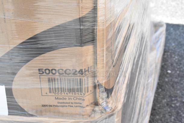 30 BRAND NEW SCRATCH AND DENT! Items Including 500TW7 Choice 7 oz. Translucent Thin Wall Plastic Cold Cup - 2,500/Case, 127P550C Choice 5.5 oz. Clear Plastic Souffle Cup / Portion Cup - 2,500/Case, 127CTE32R Choice TamperSafe 32 oz. Tamper-Resistant, Tamper-Evident Clear PET Plastic Rectangular Container with Hinged Flat Lid - 200/Case, 260PCCOV10 Choice 10" Clear Polycarbonate Plate Cover - 12/Case, 259FLTRP Fryclone Fryer Oil Filter Paper - 100/Case, 128HDLDBULK Choice Heavy Duty Microwavable Translucent Plastic Deli Container Lid - 480/Case, 394365XL Noble Products Disposable Clear Gloves, 460241Tellus Plates, 500CC24HD 24 oz. Plastic Cold Cup - Designed for Use Without Lids - 600/Case. 30 Times Your Bid! - Image 14 of 14