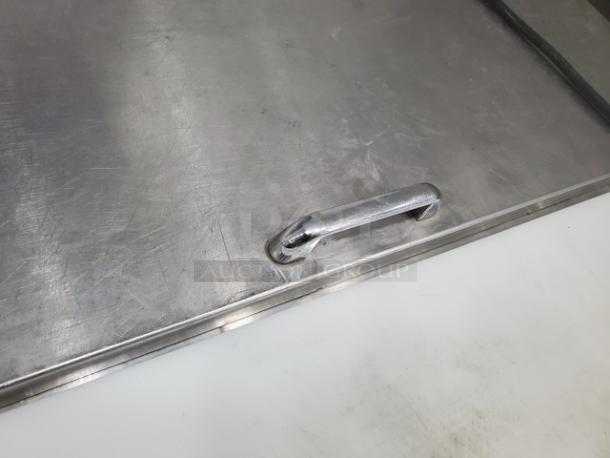 Continental Refrigerator SW72-30M 72" 3 Door Mighty Top Refrigerated Sandwich Prep Table. Very Nice Condition. 115 V, 60 Hz, 1 PH. - Image 3 of 9
