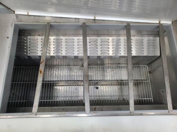 Continental Refrigerator SW72-30M 72" 3 Door Mighty Top Refrigerated Sandwich Prep Table. Very Nice Condition. 115 V, 60 Hz, 1 PH. - Image 5 of 9