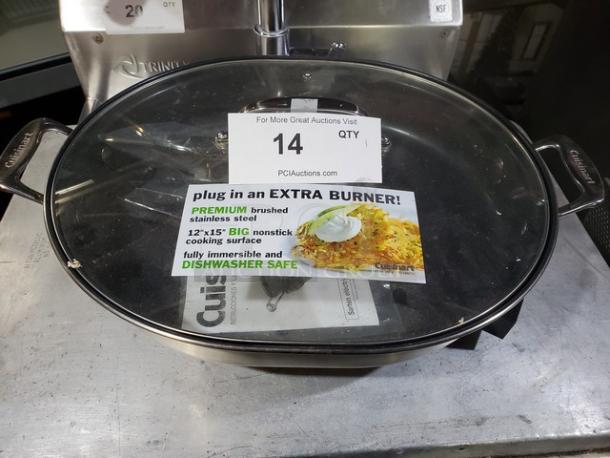 Cuisinart CSK-150 (0Y) Electric Skillet. Very Nice Condition. 120 V, 60 Hz, 1500 W. - Image 1 of 4