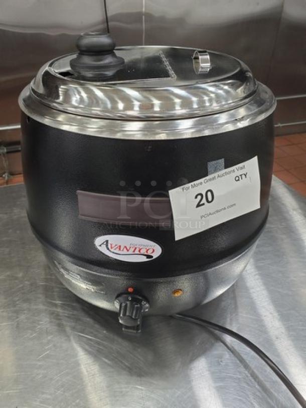 Avantco 14 Qt Soup Warmer. 110 V, 60 Hz, 600W. - Image 1 of 5