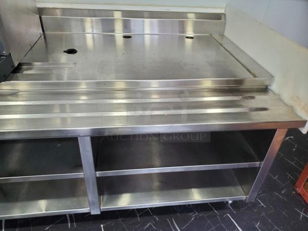 Stainless Steel Custom Workstation. - Image 2 of 4