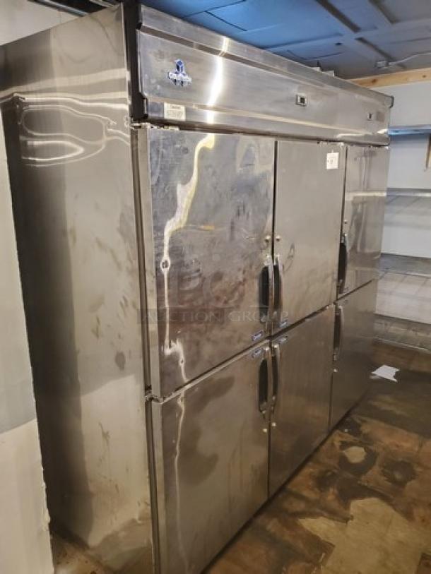 Coldtech Commercial Freezer/ Refrigerator S/s 6 Split Door - J6SRF-61B. 115 V, 60 Hz, 1 PH. - Image 2 of 7