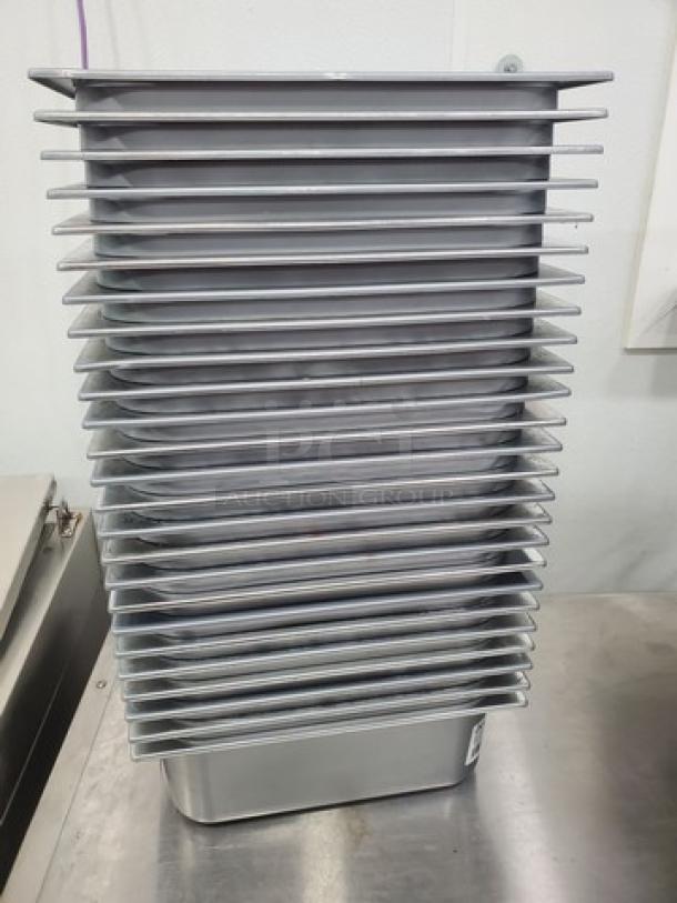 One lot of Gray, Disposable Food Pans. - Image 1 of 3