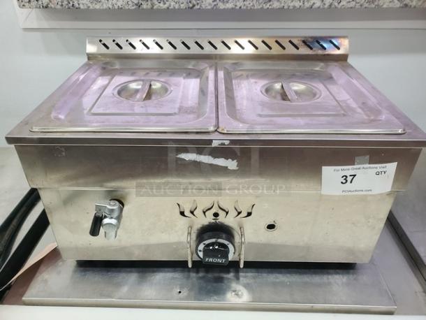 Gas Bain Marie model QRTC-2T. Gas Type - LPG (w/ Lower Pressure Valve). - Image 1 of 11