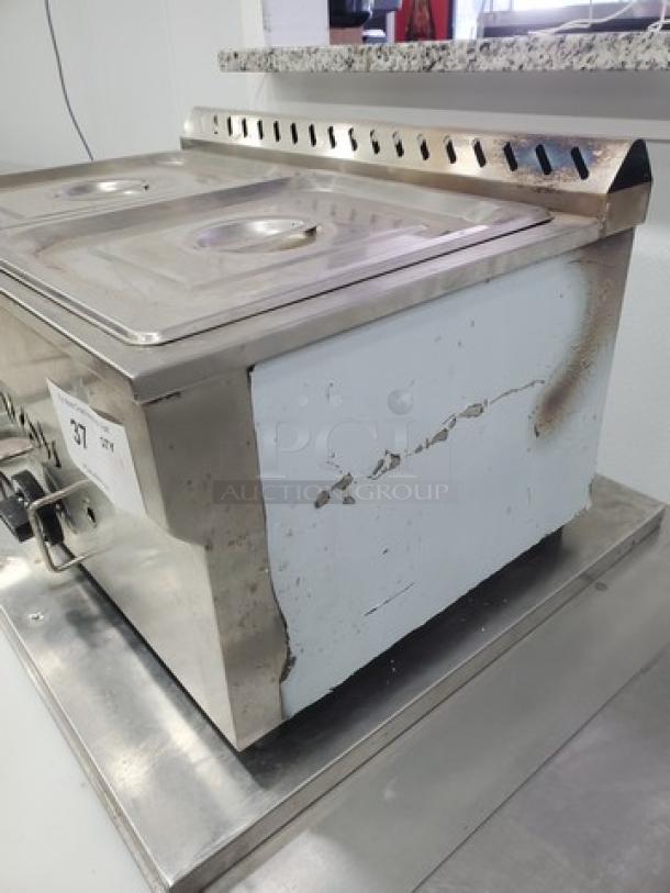 Gas Bain Marie model QRTC-2T. Gas Type - LPG (w/ Lower Pressure Valve). - Image 8 of 11