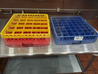 Lot of 2 Dish Racks