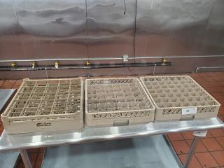 Lot of 3 Dish Racks