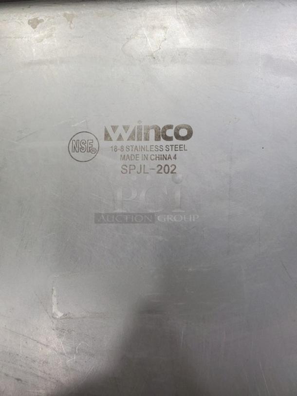 Lot of 5 Winco SPJL-202 - Anti-Jam Steam Pans, 2.5" Depth. - Image 3 of 3