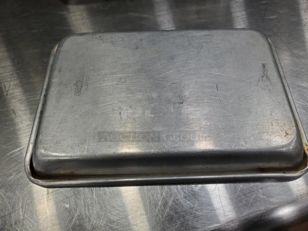 Lot of 6 Winco ALXP-0609 - Aluminum Sheet Pans, Open Bead - Eighth (1/8). - Image 3 of 4