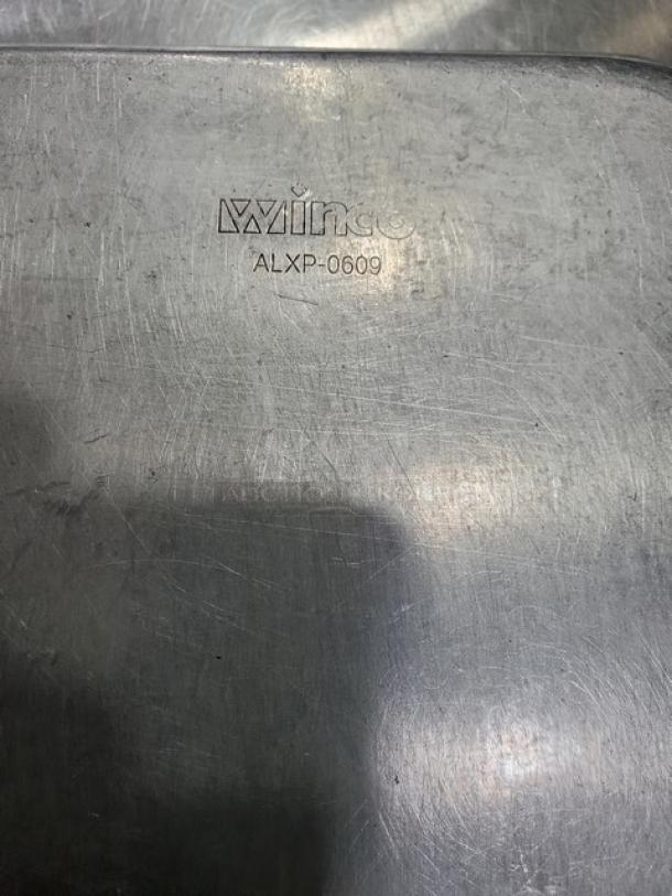 Lot of 6 Winco ALXP-0609 - Aluminum Sheet Pans, Open Bead - Eighth (1/8). - Image 4 of 4