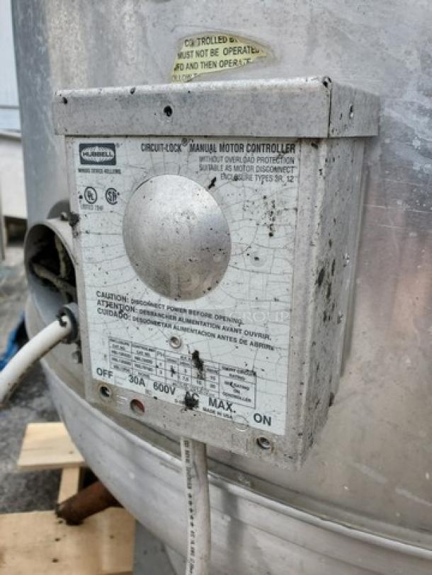 NCA18FA CaptiveAire -28″ Base- Upblast Belt Drive UL762 Listed Exhaust Fan. 3 PH, 1.5 HP, 208 VAC, 60 Hz, 4.7 Full Load Amps. - Image 3 of 5