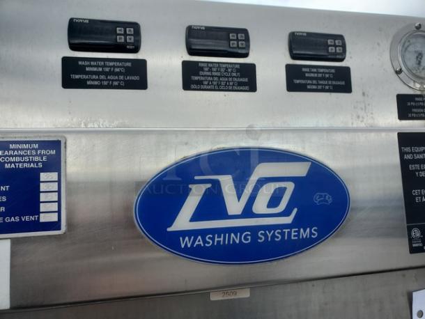 LVO FL14G - Front Load Gas Fired Pan Washer. 460 V, 3 PH, 60 Hz, Natural Gas, 48000 BTU. - Image 2 of 14