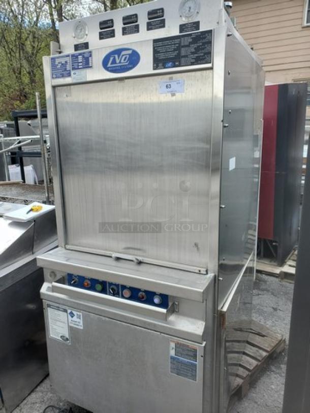 LVO FL14G - Front Load Gas Fired Pan Washer. 460 V, 3 PH, 60 Hz, Natural Gas, 48000 BTU. - Image 7 of 14