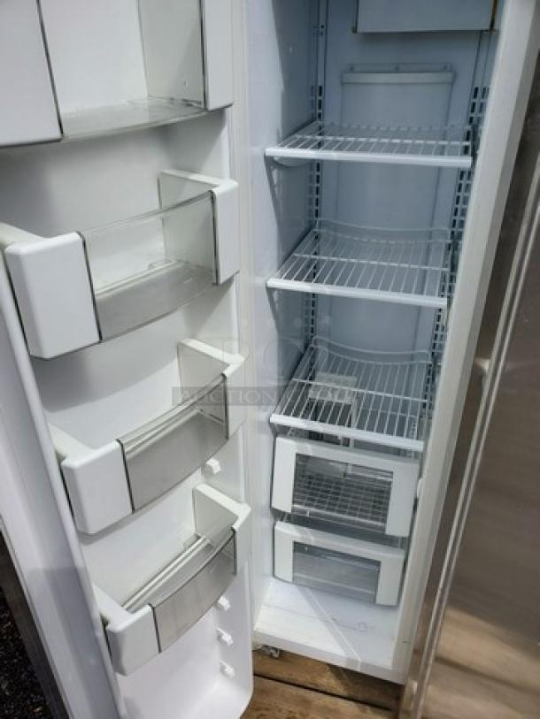 Monogram Side-by-Side Column Refrigerator & Freezer Set. - Image 8 of 9