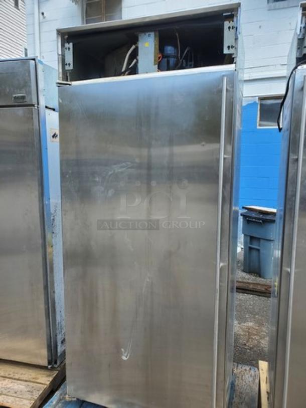 Monogram 36" Panel-Ready Integrated Column Freezer. The panel shown (5th picture) covers both the Freezer (this listing) and the Refrigerator unit (item #66). It is recommended that both units are purchased by the same buyer. Otherwise the panel will have to be altered so that each unit will still have a panel. - Image 1 of 6