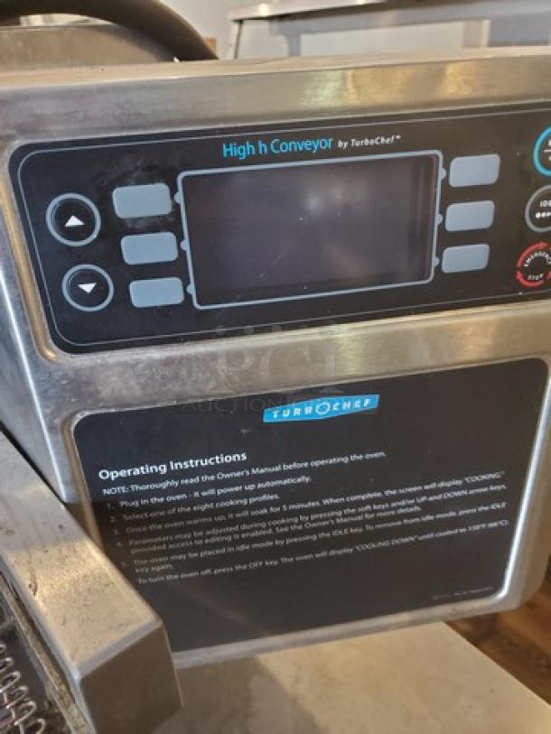 Turbochef High h Conveyor 2020 Electric Countertop Conveyor Oven. 208/240V, 3 PH, 50/60 Hz. - Image 2 of 7