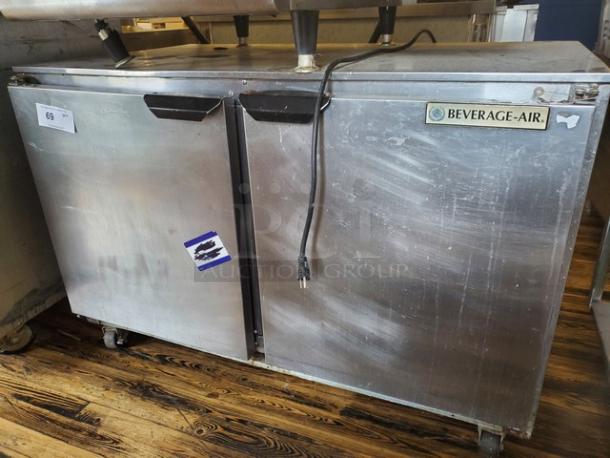 Beverage Air - UCR48A-23 -TG  Undercounter Refrigerator. 115 VAC, 60 Hz, 1PH. - Image 1 of 5