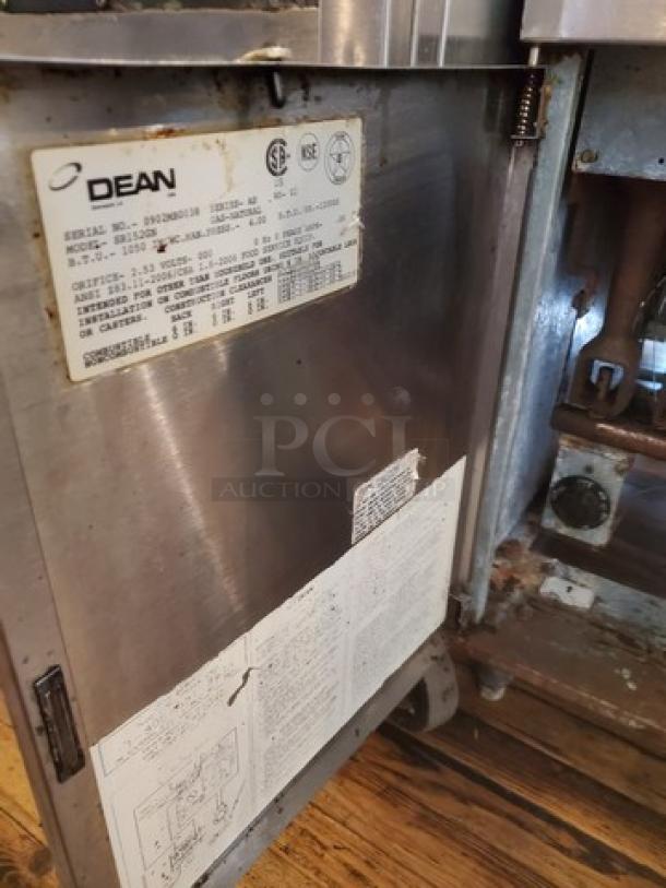 Dean SR152GN Gas Fryer. B.T.U./ HR. - 120000. - Image 4 of 7