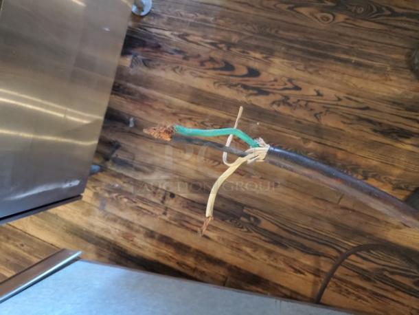 Duke TEHF-60SS 60" Hot Food Table w/ (4) Wells & Undershelf. 208V, 1 PH. Plug appears to have been cut. Will need to be rewired. - Image 7 of 8